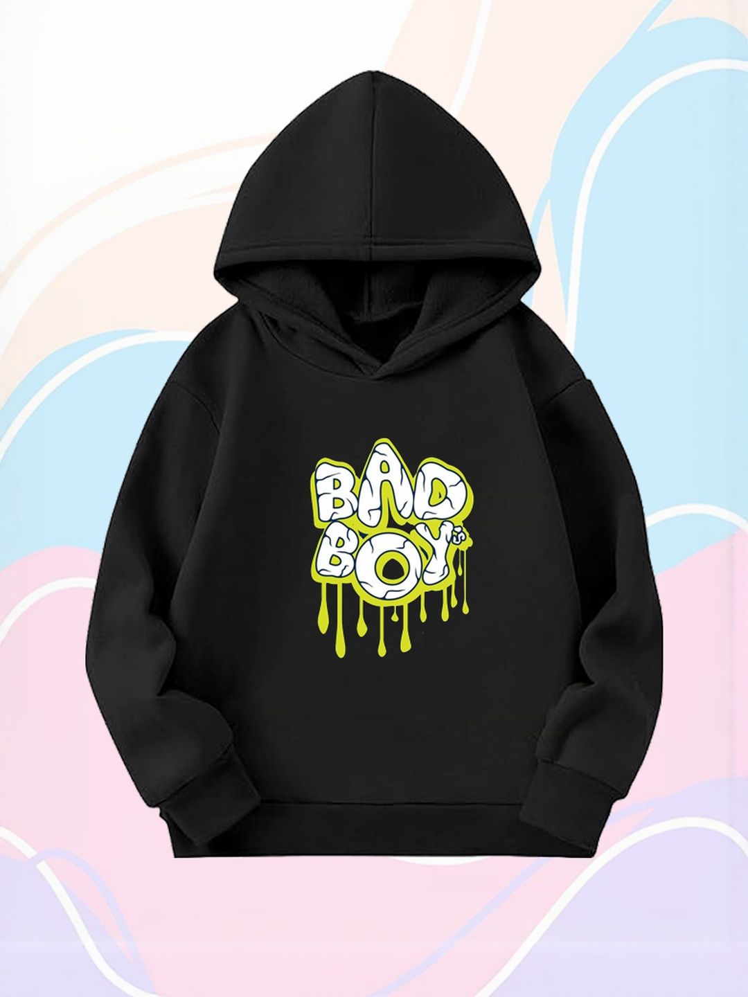 ARYA Kids Typography Printed Hooded Sweatshirt-picture-56