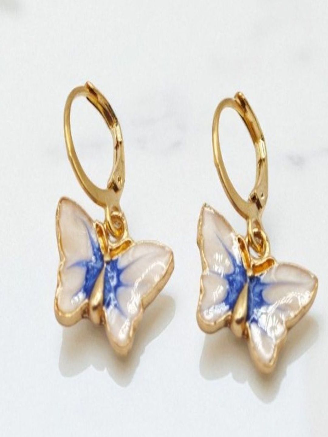 SAPRAA TRENDS Silver-Plated Copper Hoop Earrings-picture-32
