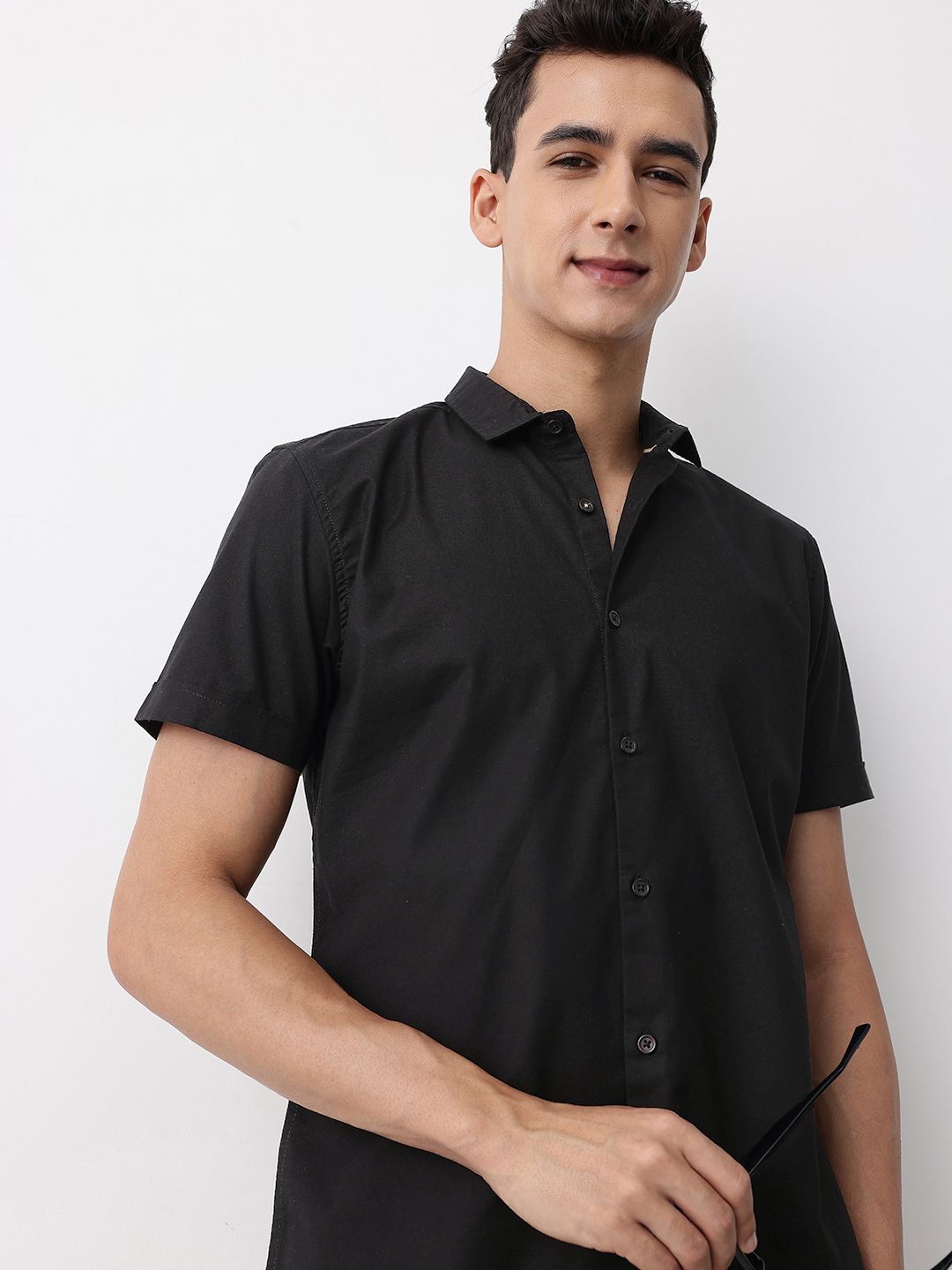 Mast & Harbour Spread Collar Casual Shirt-picture-18