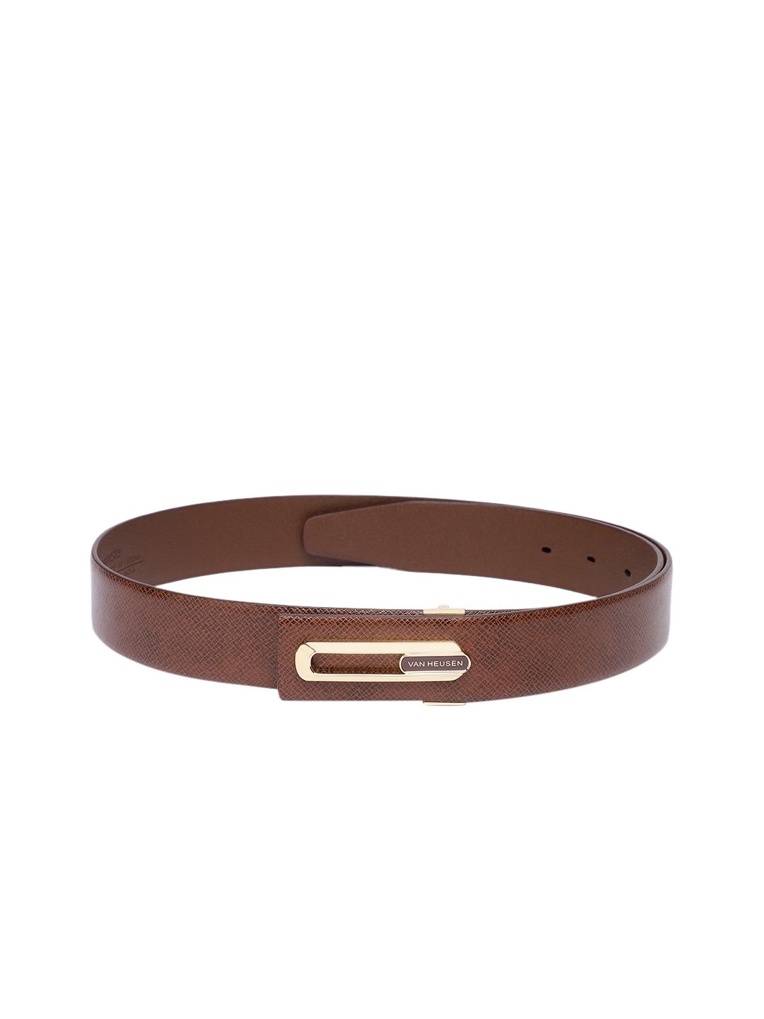 Van Heusen Men Textured Leather Belt-picture-23