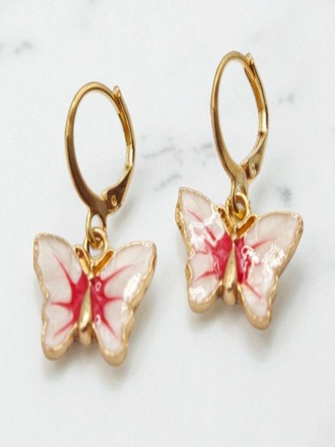 SAPRAA TRENDS Silver-Plated Copper Hoop Earrings-picture-28