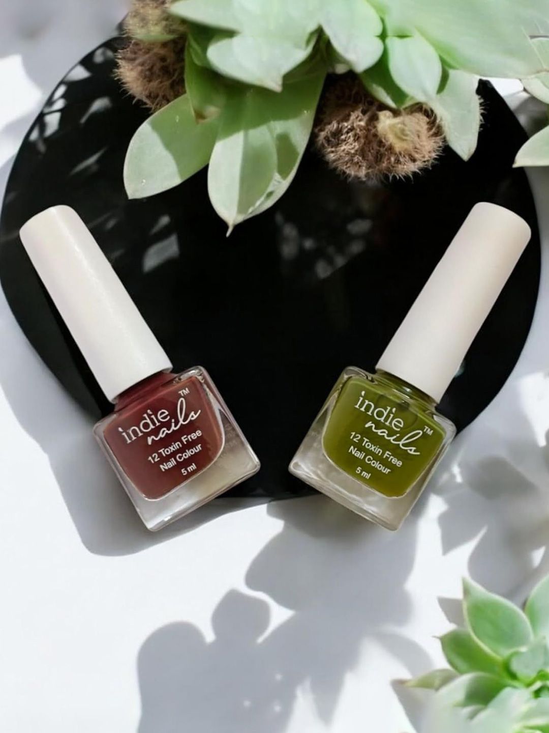 Indie Nails Women Set Of 2 Nail Polish Vegan, Cruelty-Free, Quick Dry-image-38