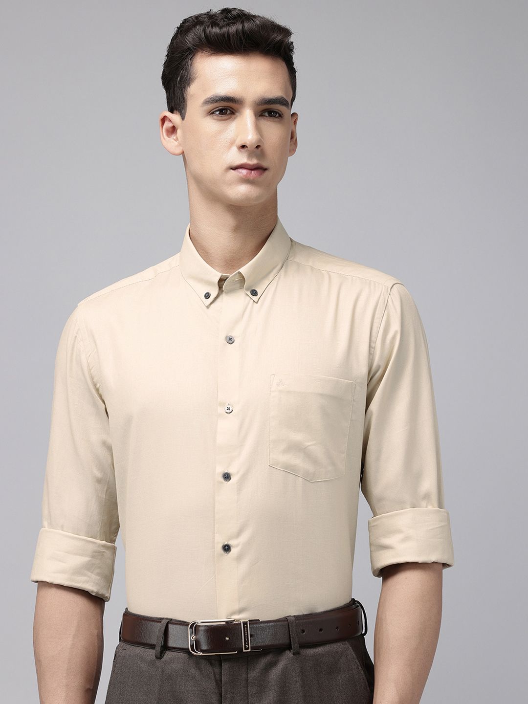 Arrow Manhattan Slim Fit Pure Cotton Formal Shirt-picture-29