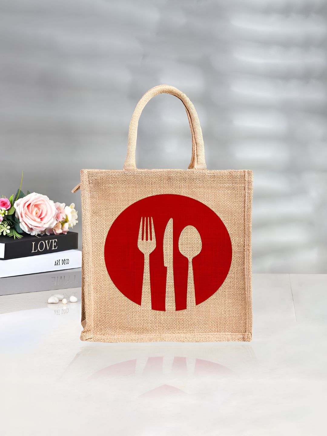 Aura Printed Oversized Structured Tote Bag-picture-22