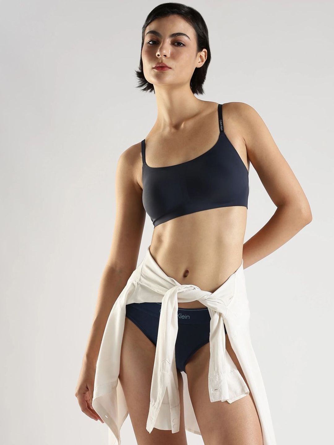 Calvin Klein Underwear Full Coverage Lightly Padded Seamless Bralette Bra