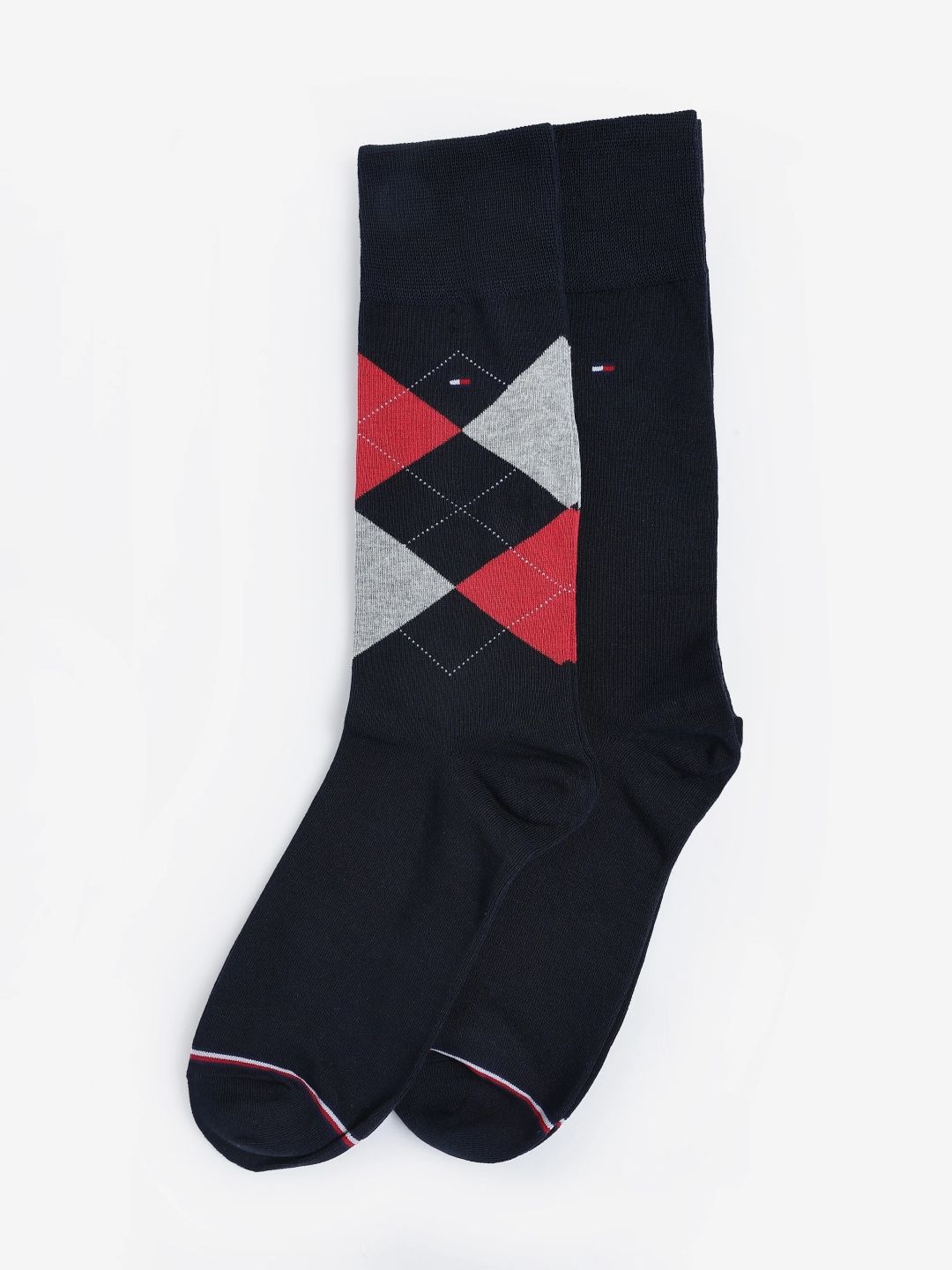 Tommy Hilfiger 2-Pcs Checked Calf-Length Socks-image-38
