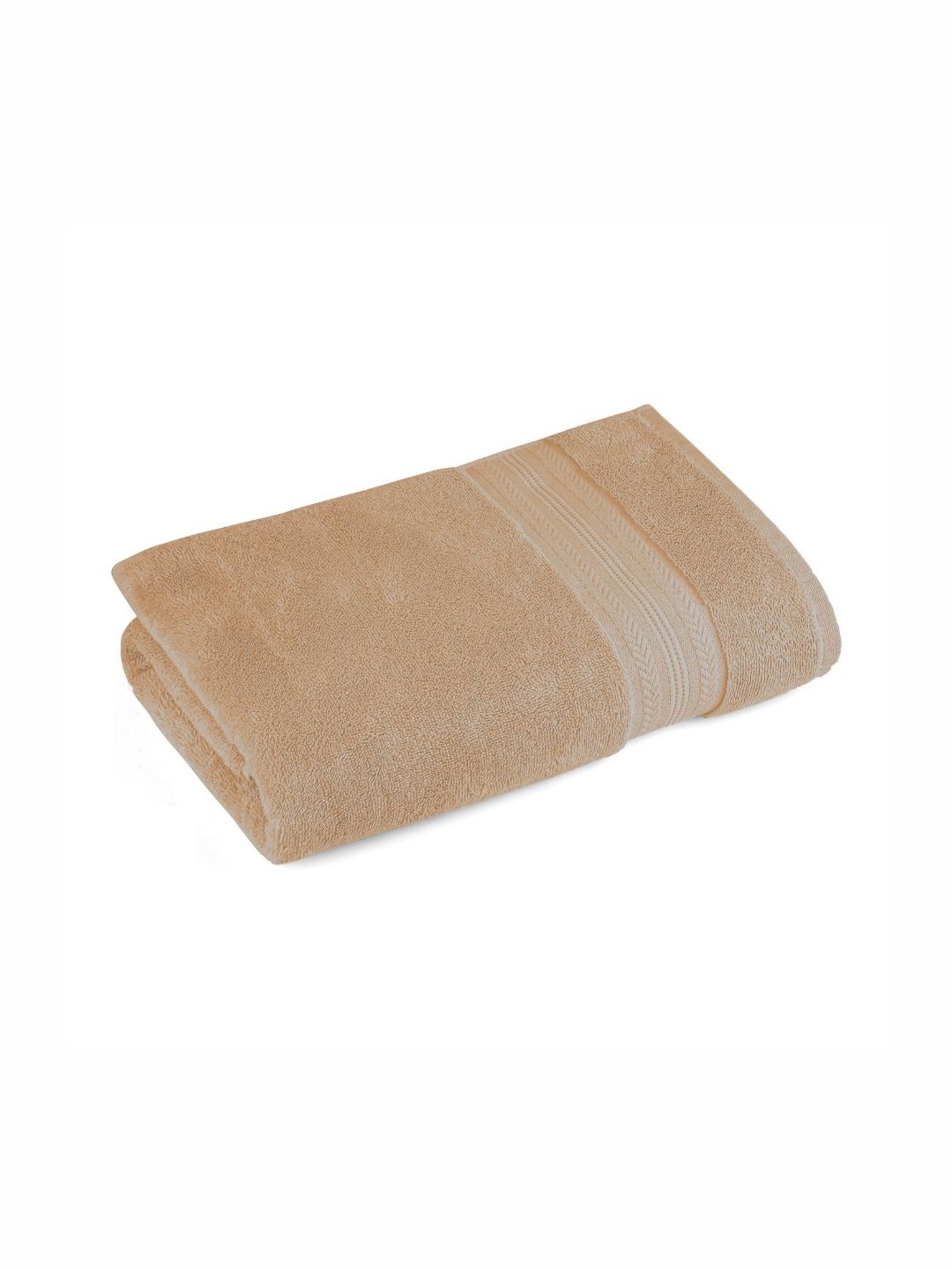 Himeya Beige Bamboo Cotton 600 GSM Bath Towel-image-38