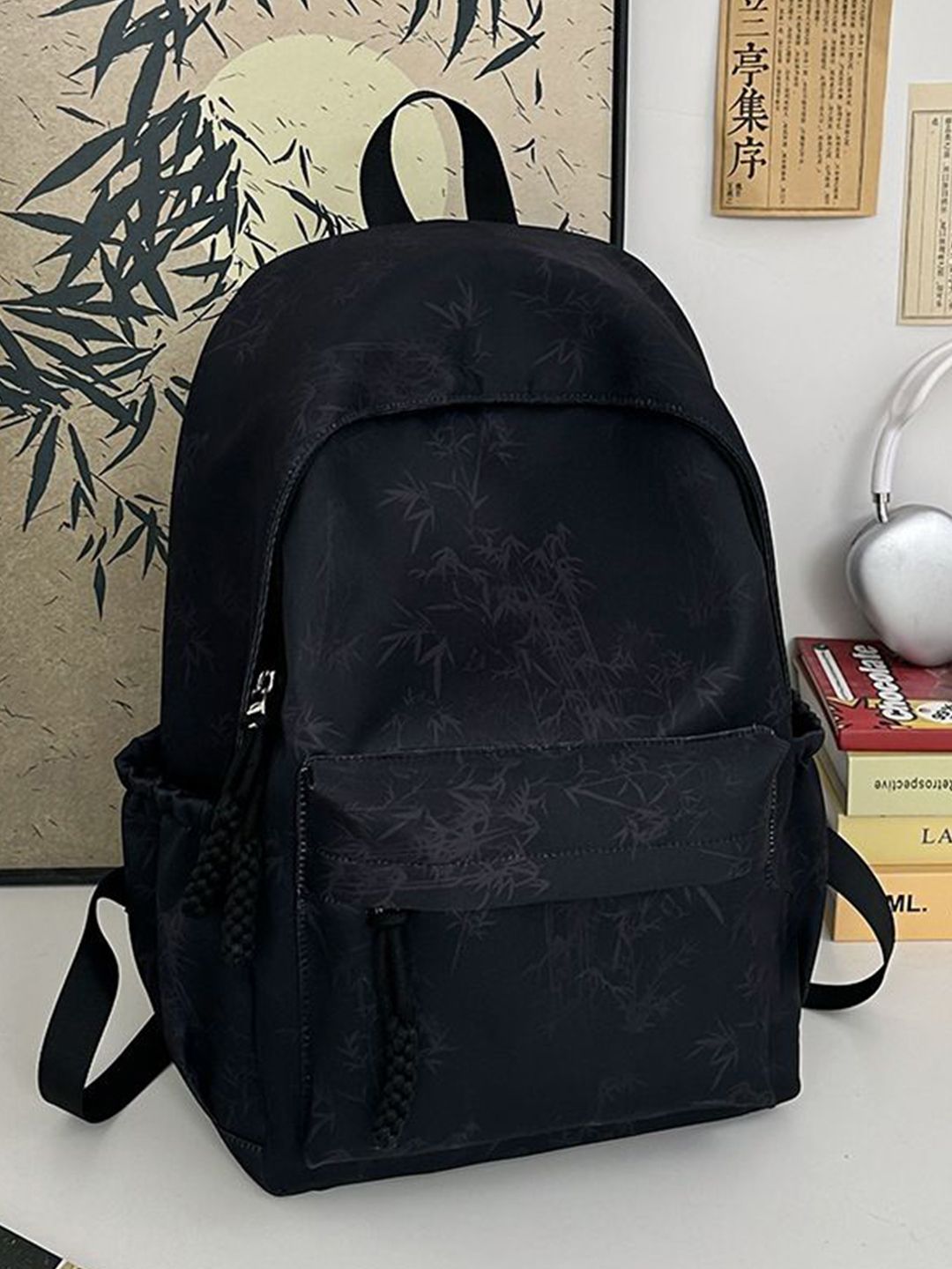 StyleCast x Revolte Unisex Large Textured Backpacks-image-33