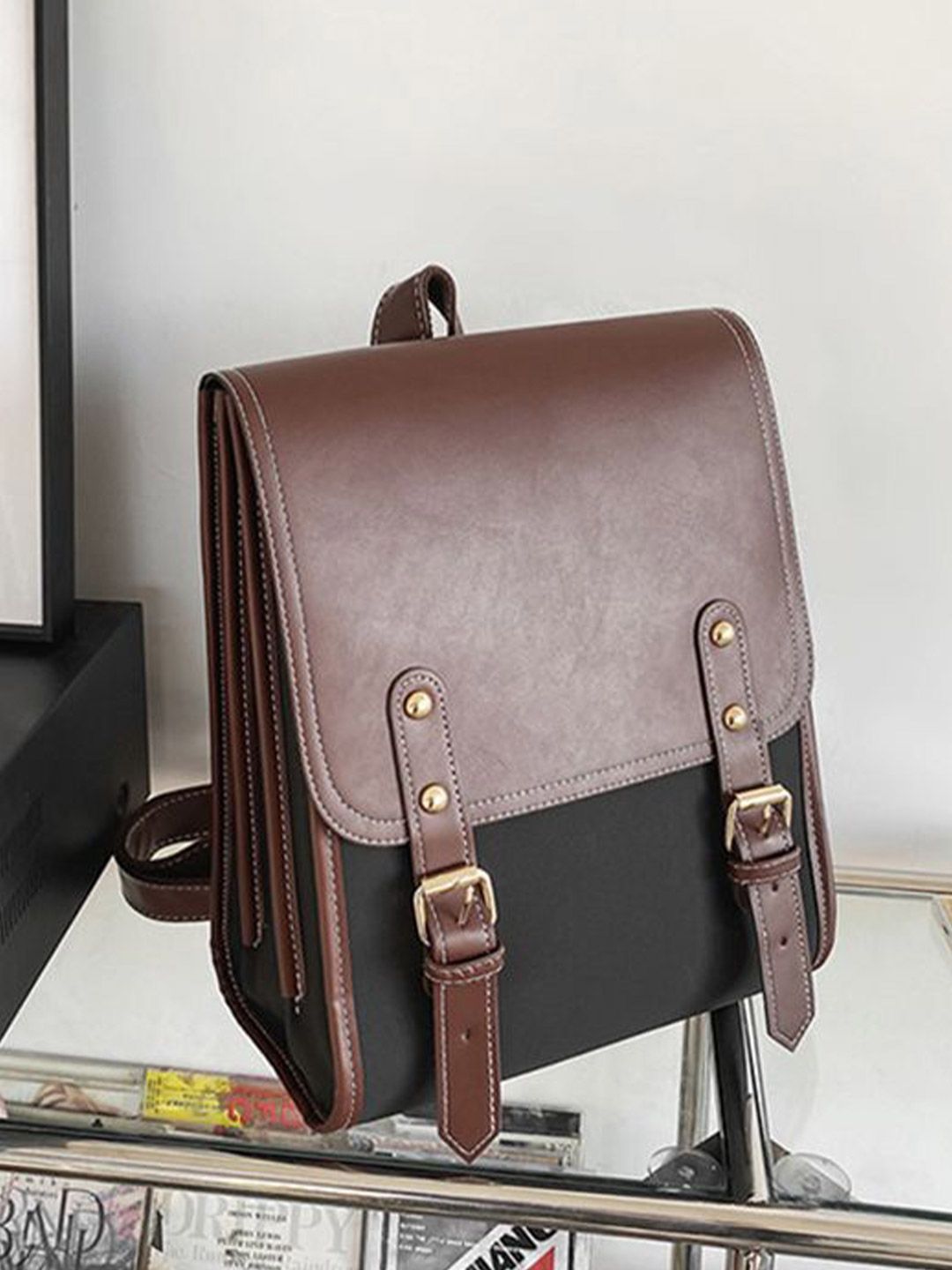 StyleCast x Revolte Women Colourblocked Backpack-picture-31