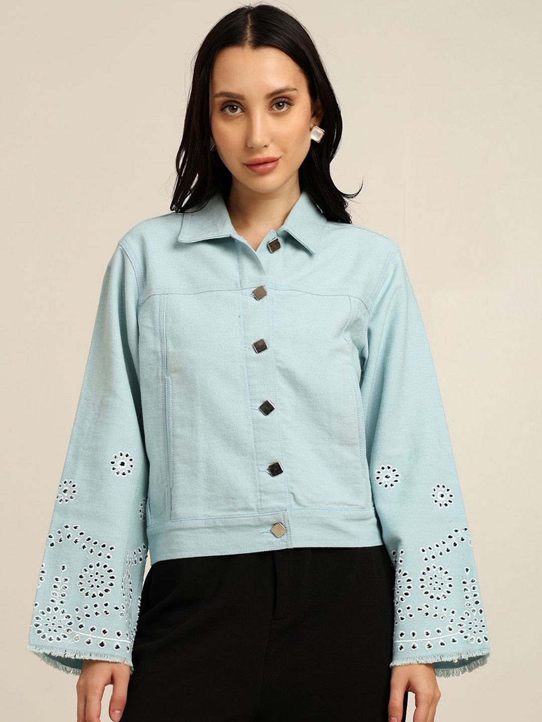 7OUNCE Women Floral Tailored Jacket-picture-37