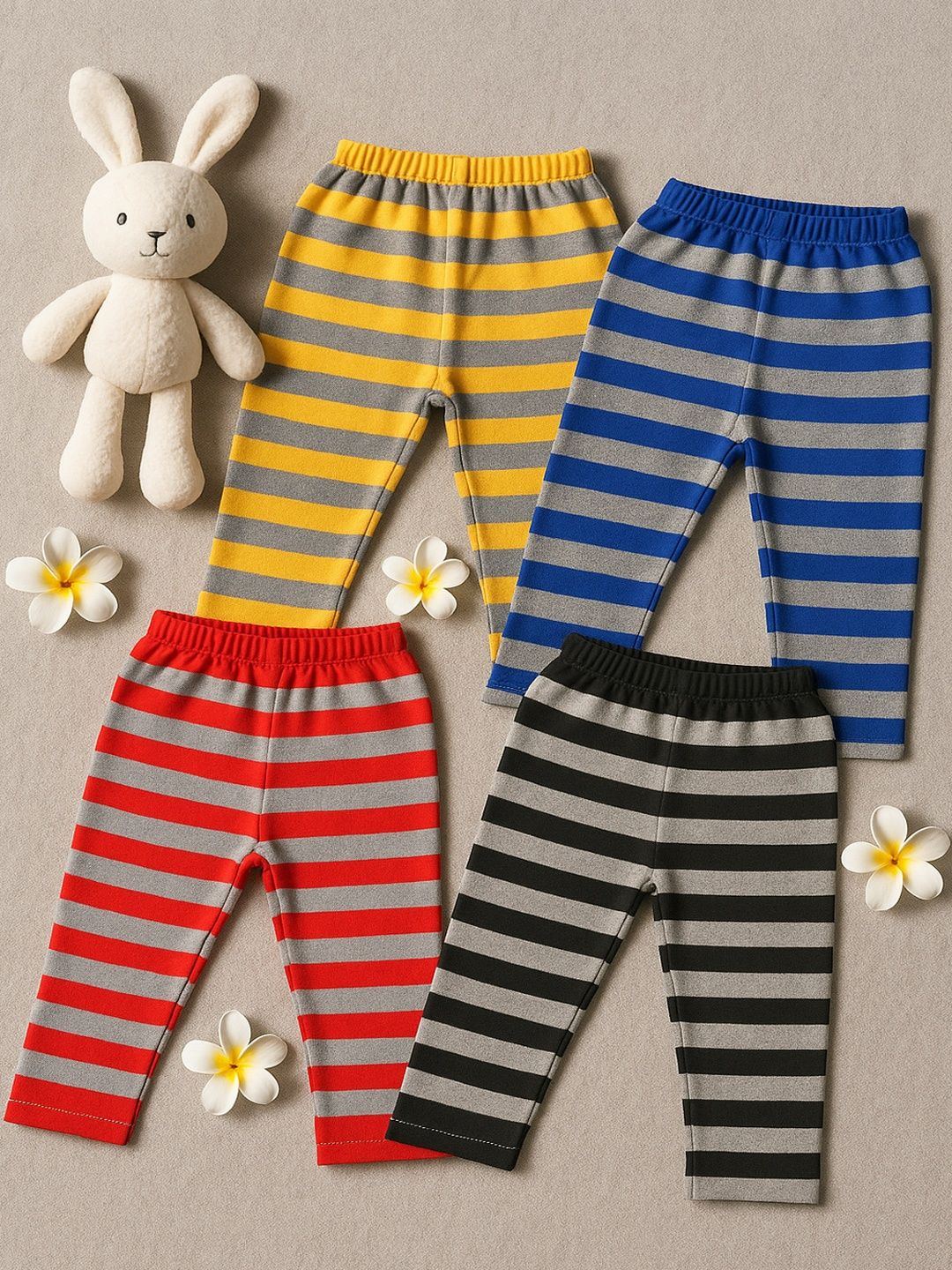 CORTICA Boys Pack Of 4 Cotton Night Pants-picture-58
