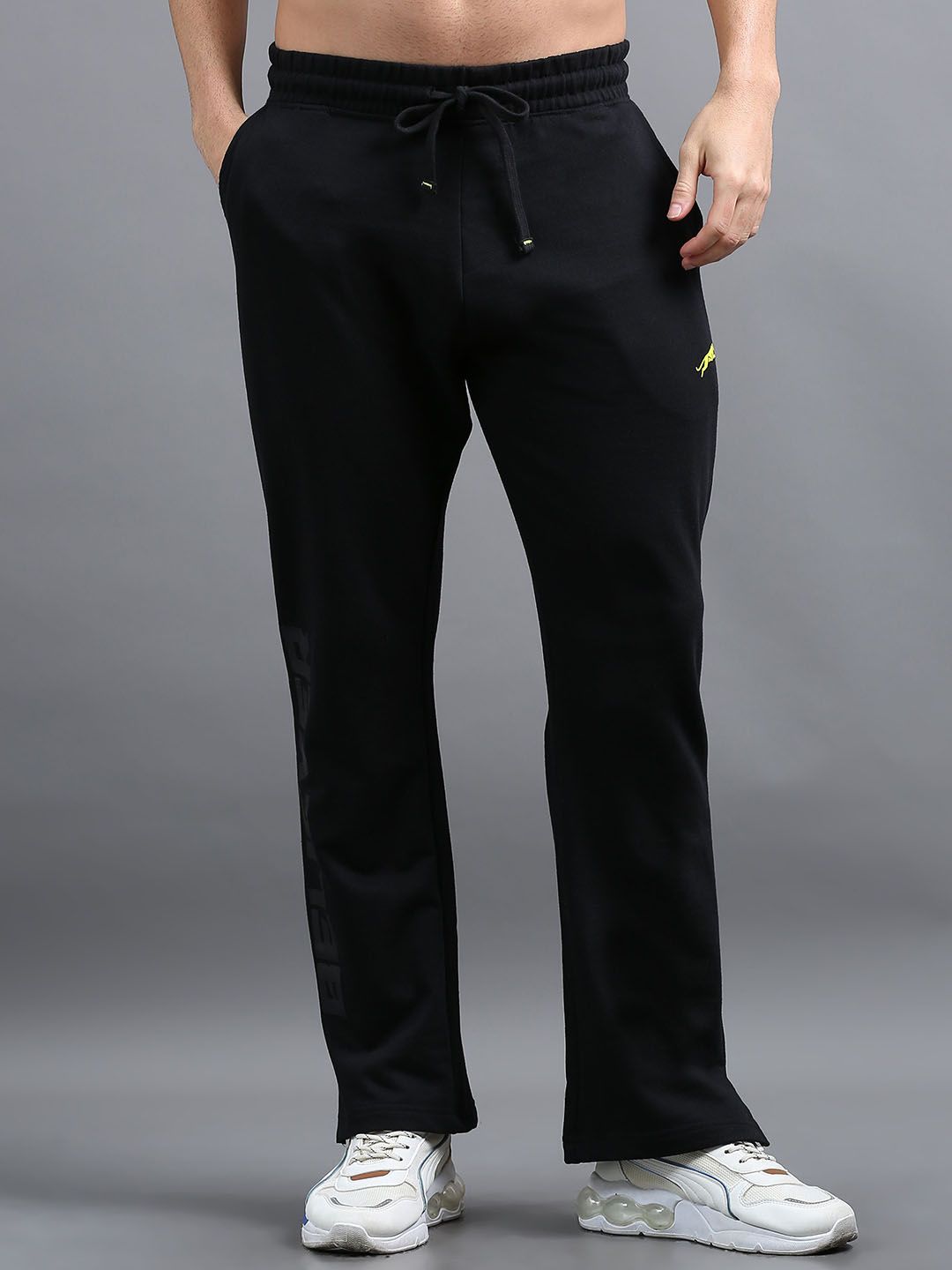 ARDEUR Men Mid Rise Self Design Trackpants-picture-13