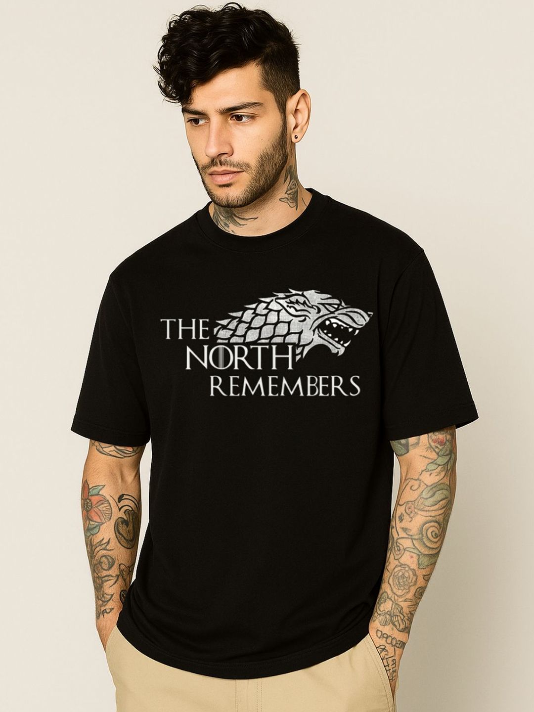 Be Crazy Men Typography Printed Round Neck Cotton T-shirt-picture-33