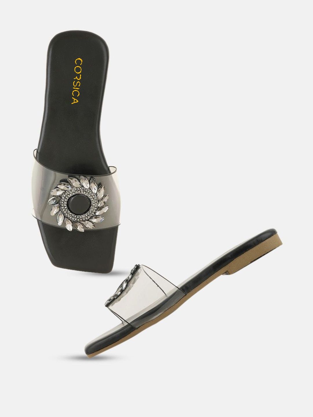 CORSICA Women Embellished Open Toe Flats-picture-20