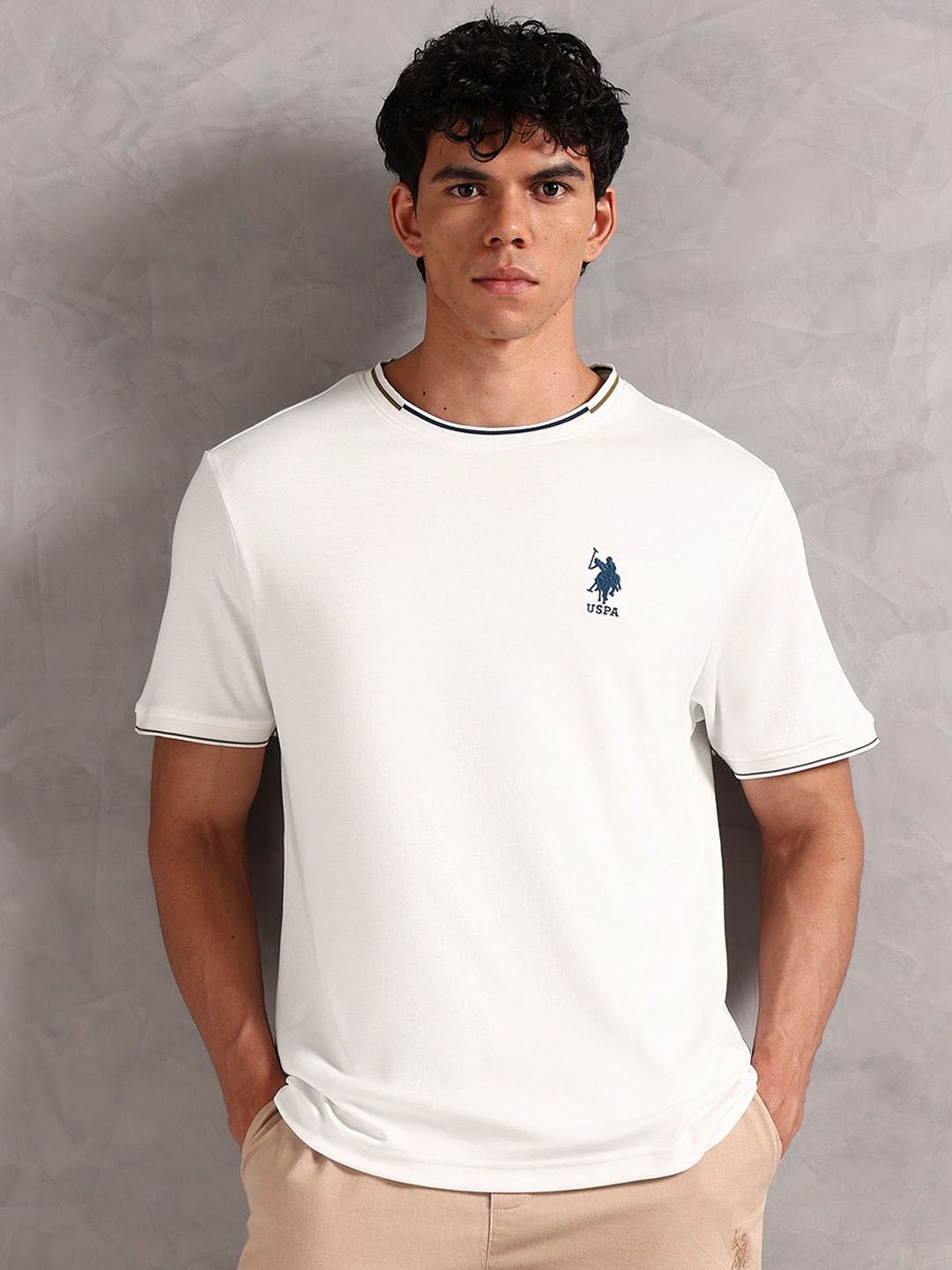 U.S. Polo Assn. Men Cotton Breathable Lounge Tshirt-picture-11