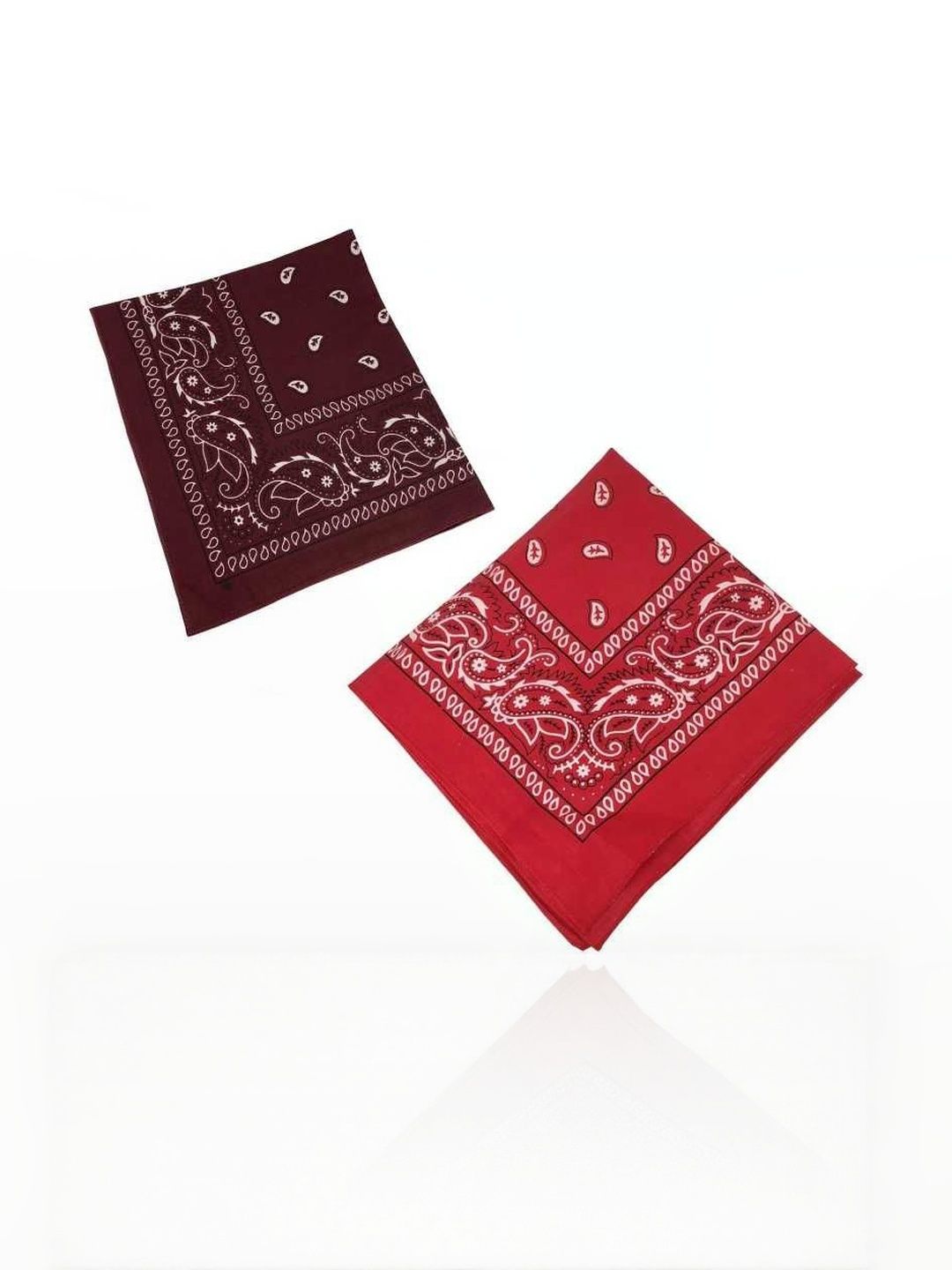 Navkar Crafts Pack of 2 Paisley Cotton Bandanas Headband-picture-45