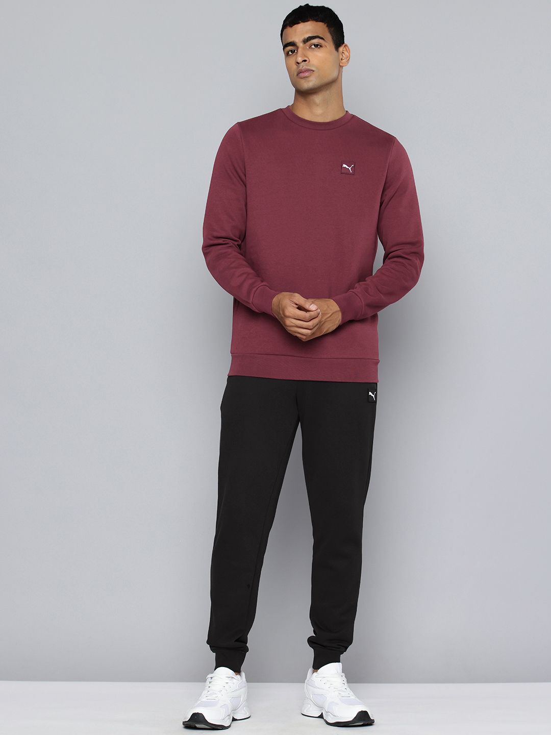 Puma Essentials Elevated Fleece Sweatshirt with Joggers-image-23