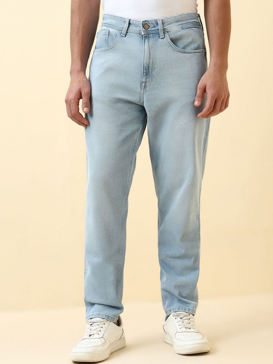 Allen Solly Men Slim Fit Mid-Rise Clean Look Jeans-picture-42