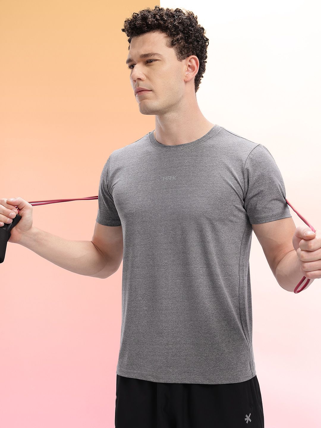 HRX by Hrithik Roshan Rapid-Dry Training T-shirt-picture-33