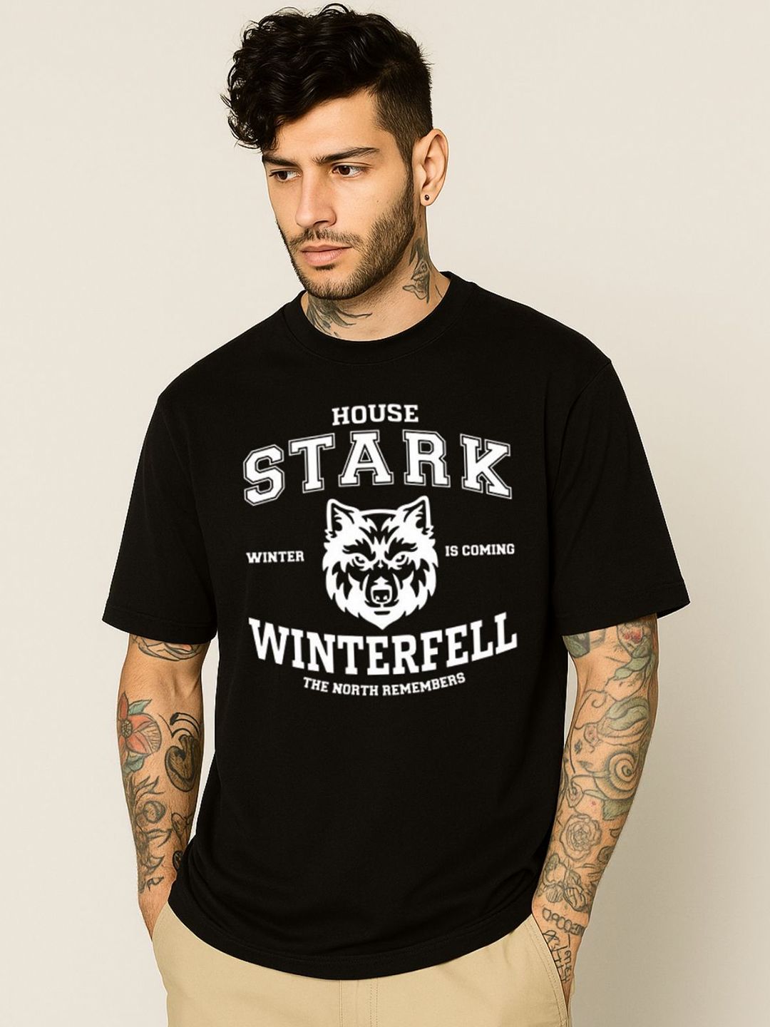 Be Crazy Men Typography Printed Round Neck Cotton T-shirt-picture-30