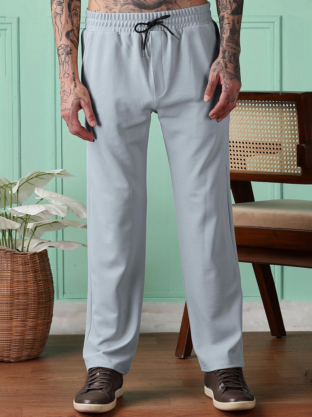 SWADESI STUFF Men Straight-Fit Cotton Track Pants-picture-44