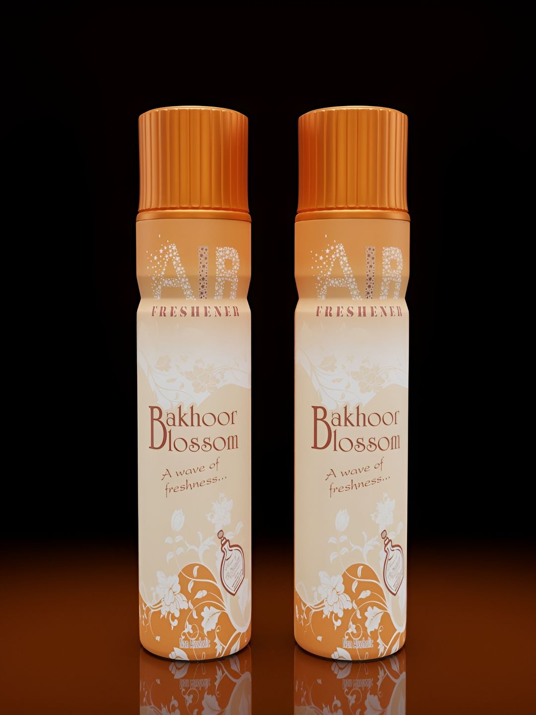 Al-Nuaim Orange Pack of 2 Bakhoor Blossom Air Freshener 300ml Each-picture-11