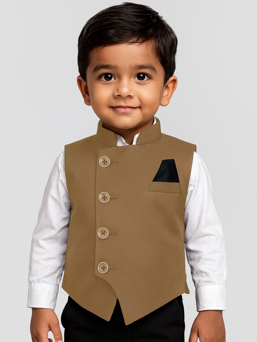 JBN Creation Boys Slim-Fit Nehru Jackets-picture-17