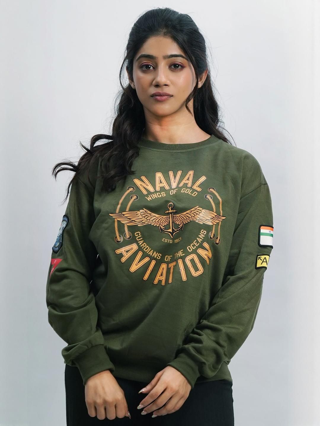 Ascend 47 Unisex Printed Applique T-shirt-picture-31