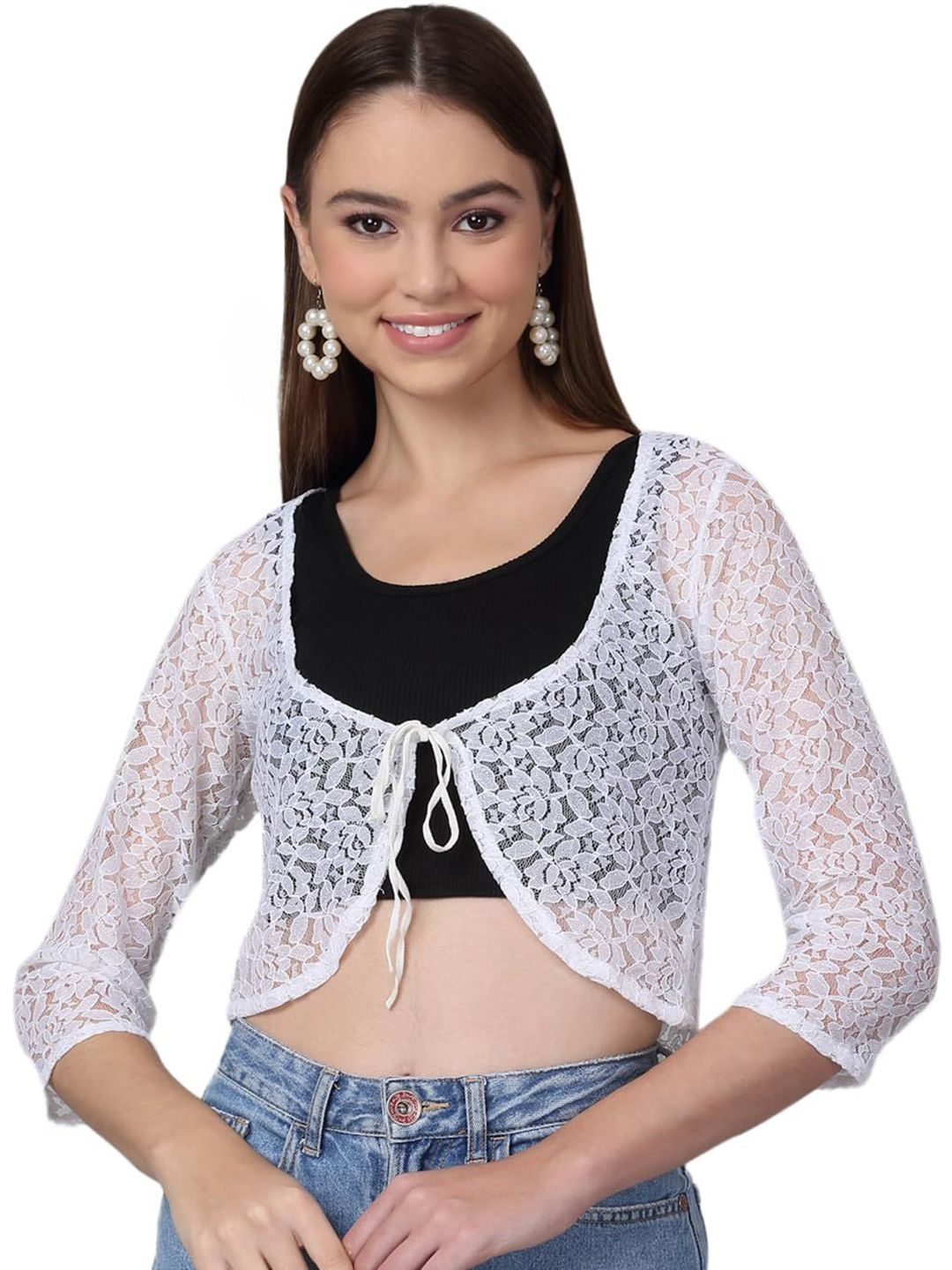 SZN Tie-Up Cotton Shrug-picture-46