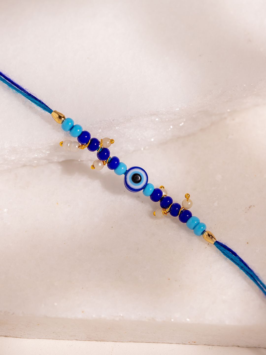 IMARA Beaded Evil Eye Thread Rakhi-picture-43