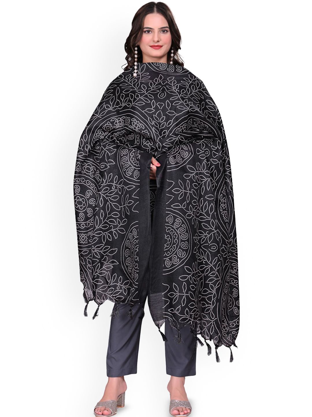 Kemza Floral Printed Dupatta-picture-28