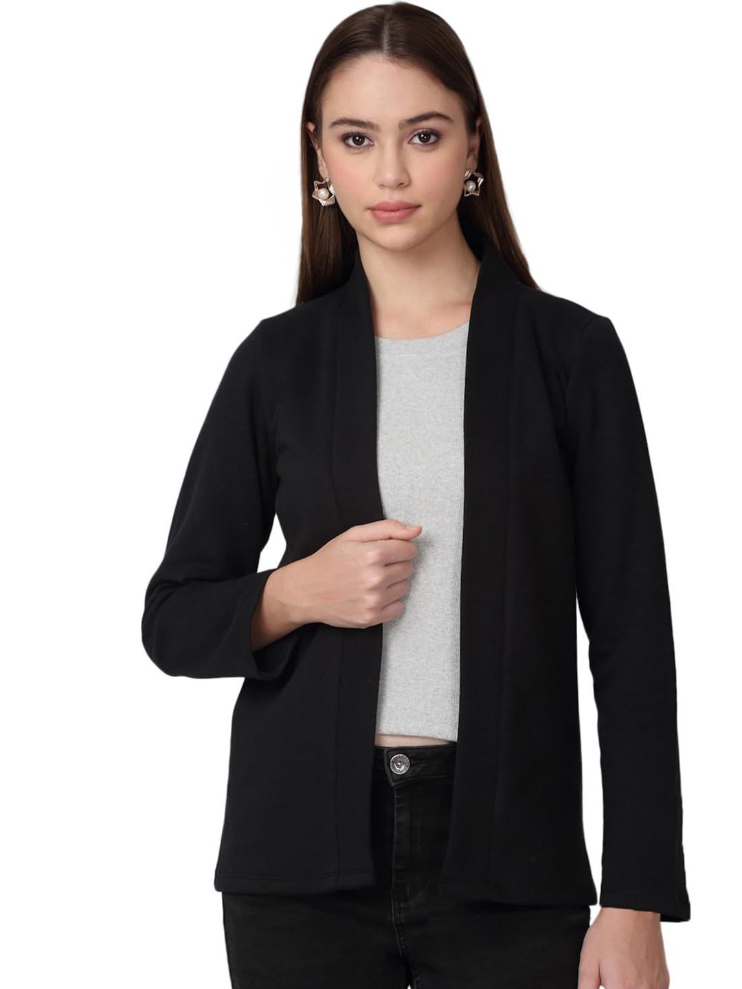 SZN Open Front Cotton Shrug-image-47