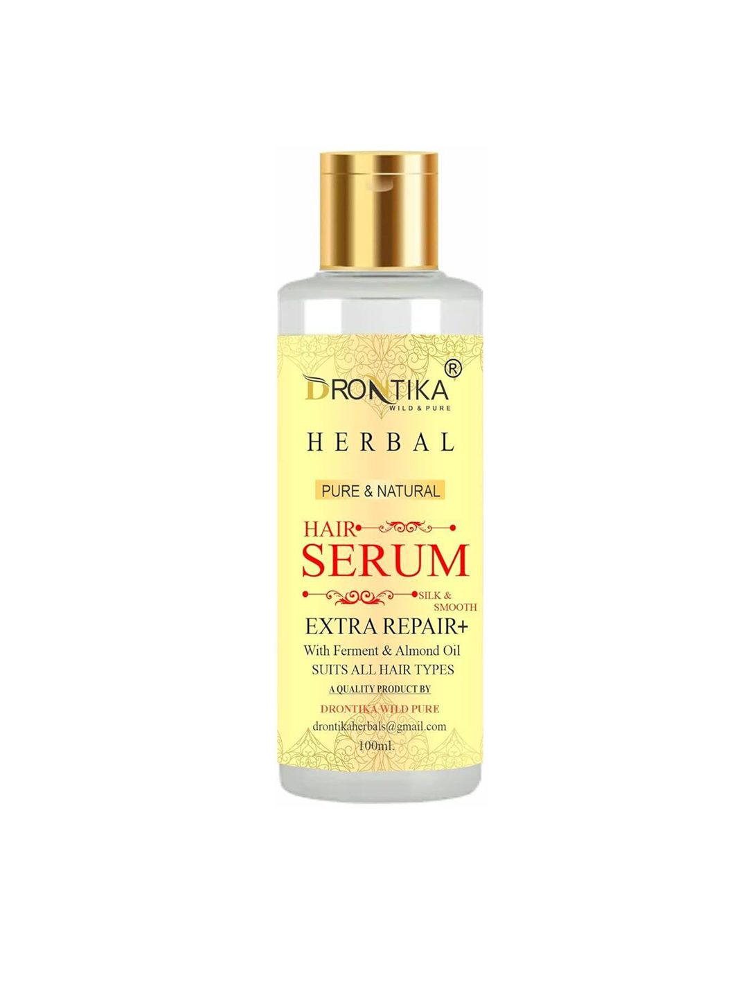 DRONTIKA Hair Serum With Ferment & Almond Oil- 100 ml-picture-2