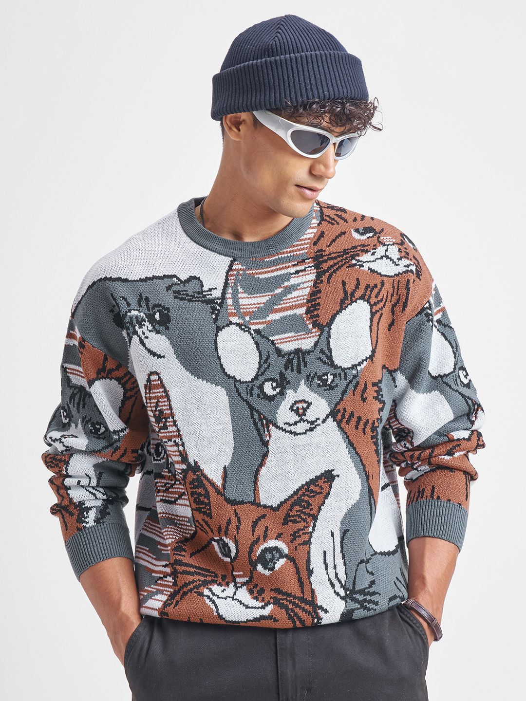 HIGHLANDER Men Graphic Printed Pullover-picture-50