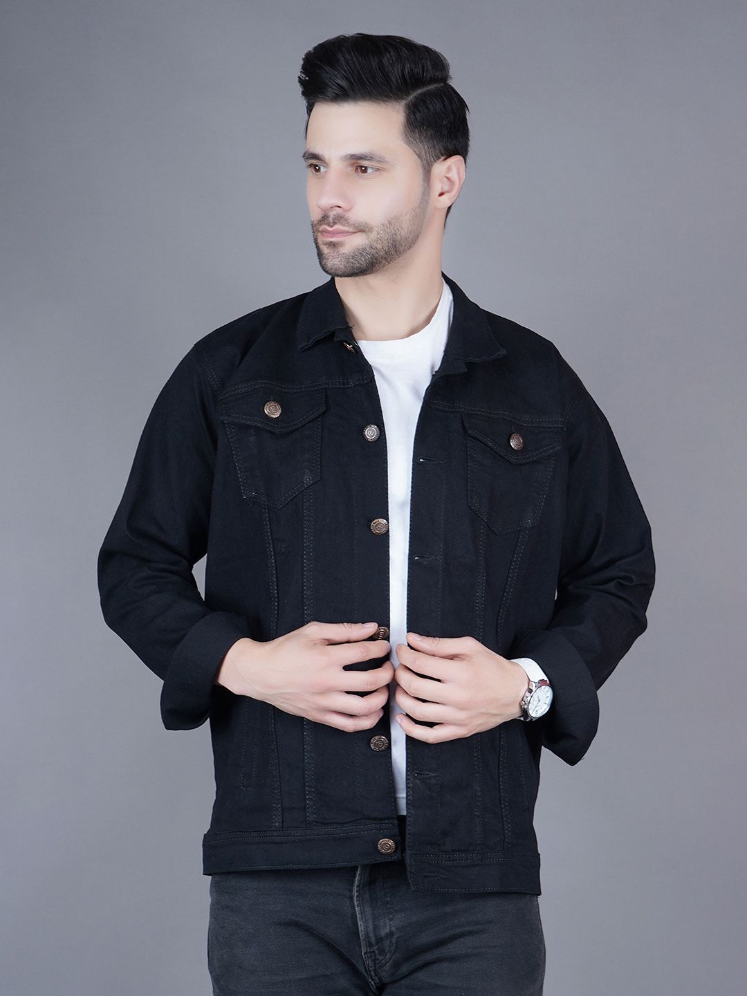 Moda Rapido Men Denim Jacket-picture-33