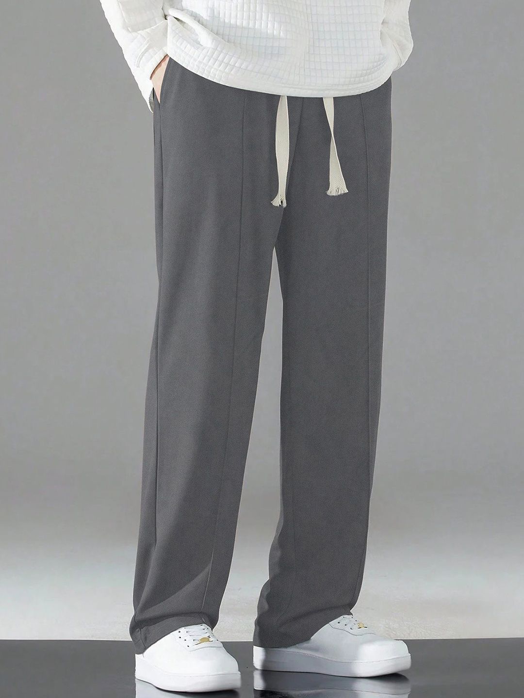 HAPPY KHAJANA Men Loose Fit Trousers-image-41