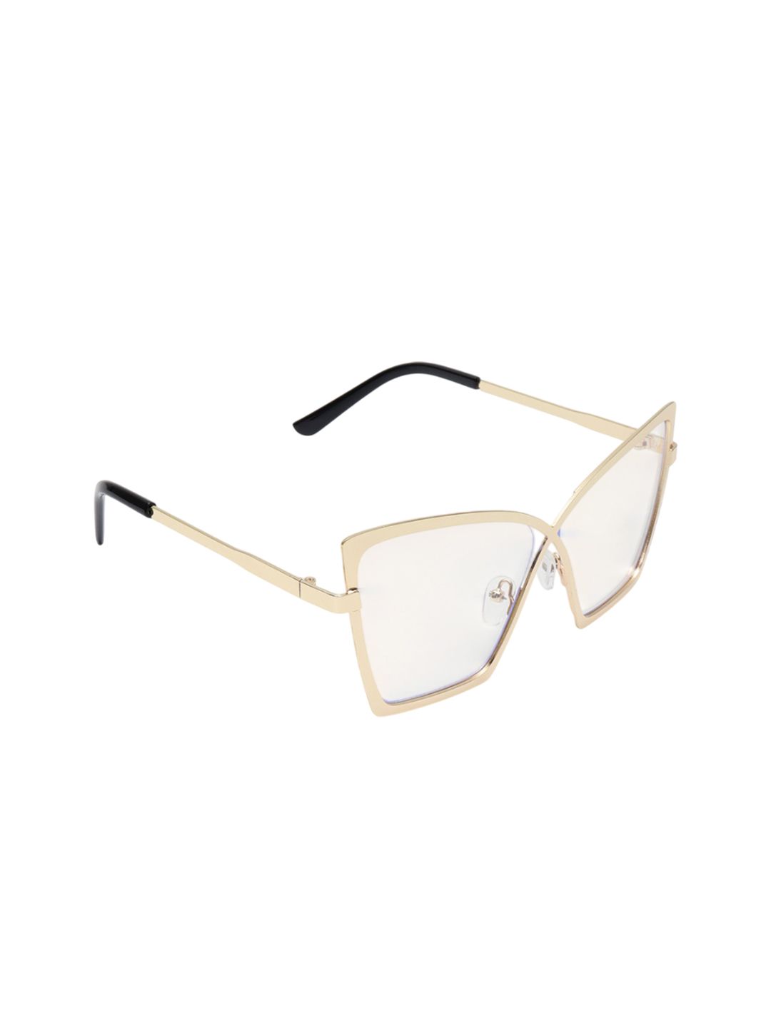 PELLE LUXUR Unisex Cateye Sunglasses With UV Protected Lens-image-36