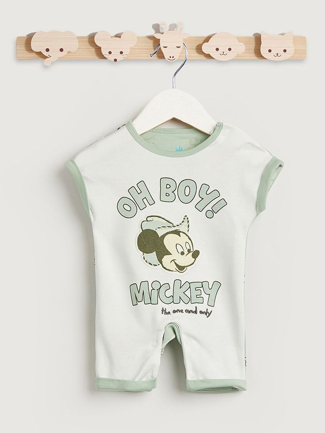 Juniors by Babyshop Infant Boys Set Of 2 Printed Cotton Rompers-picture-10