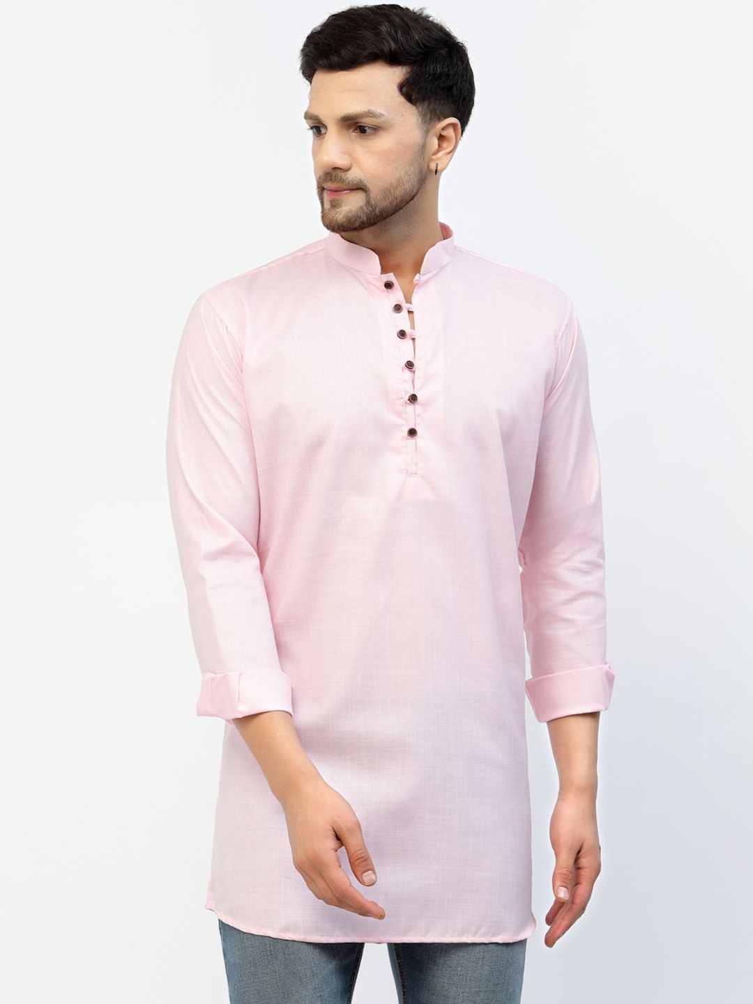 TS LIFESTYLE Men Yoke Design Kurta-picture-14