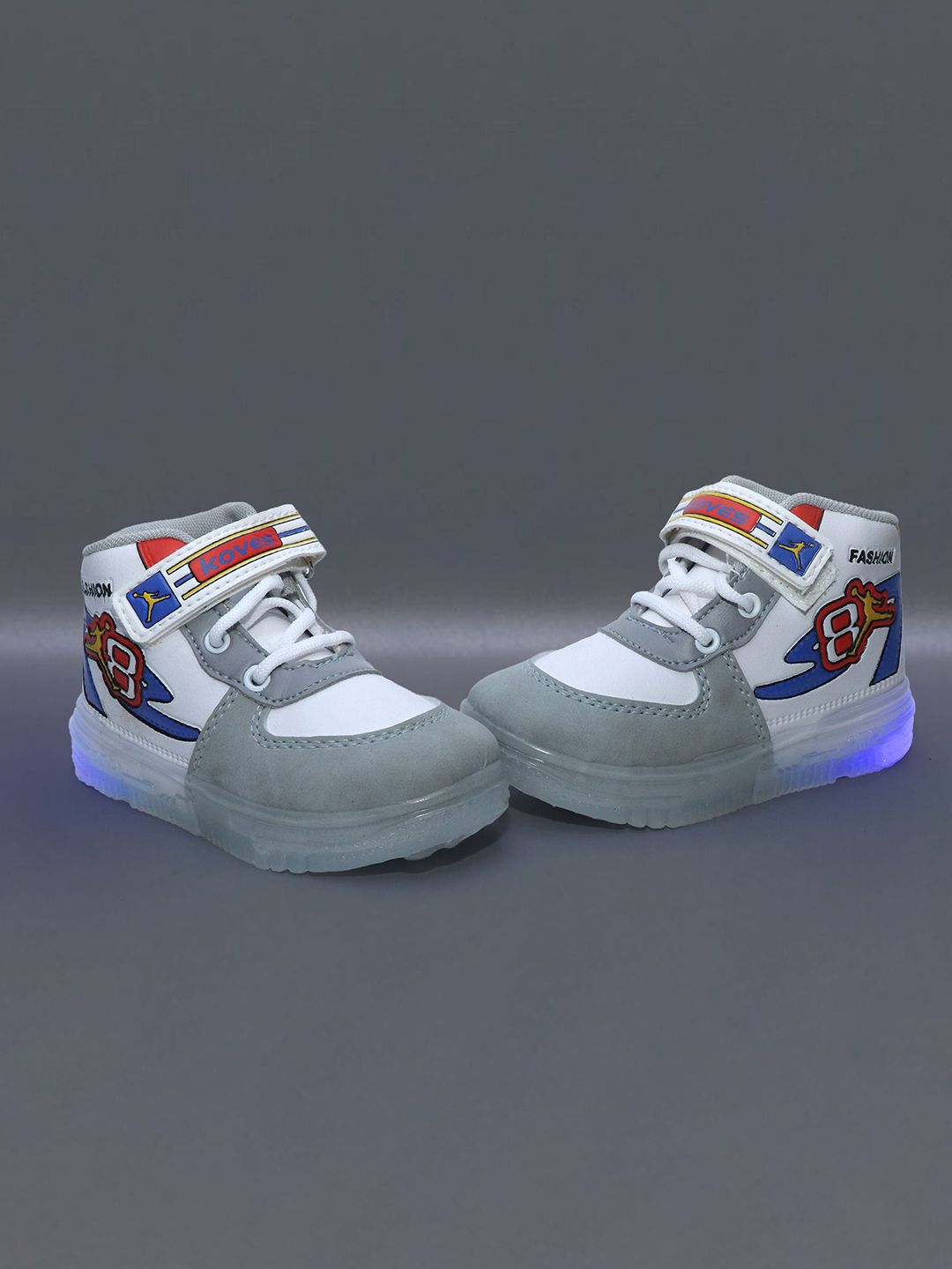 BAESD Kids Printed Synthetic Regular Sneakers-picture-47