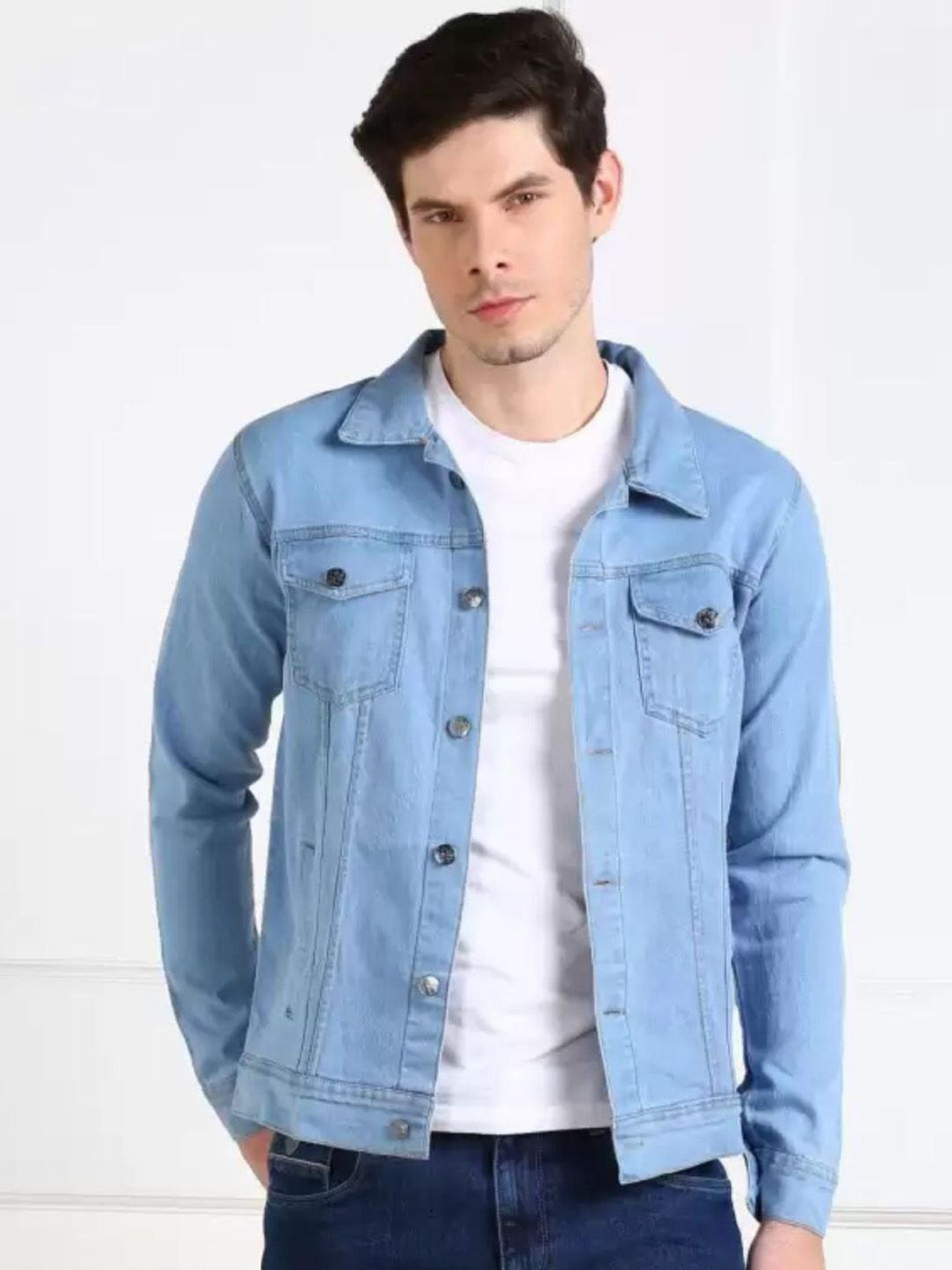 Moda Rapido Men Lightweight Outdoor Denim Jacket-picture-30
