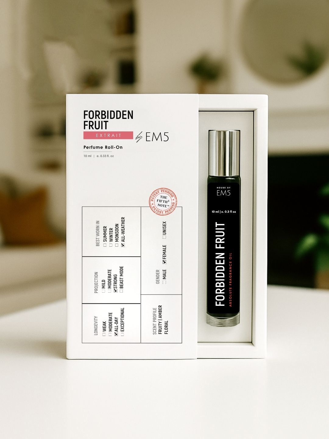 EM5 Women Forbidden Perfume Roll On - 10 ml-picture-15