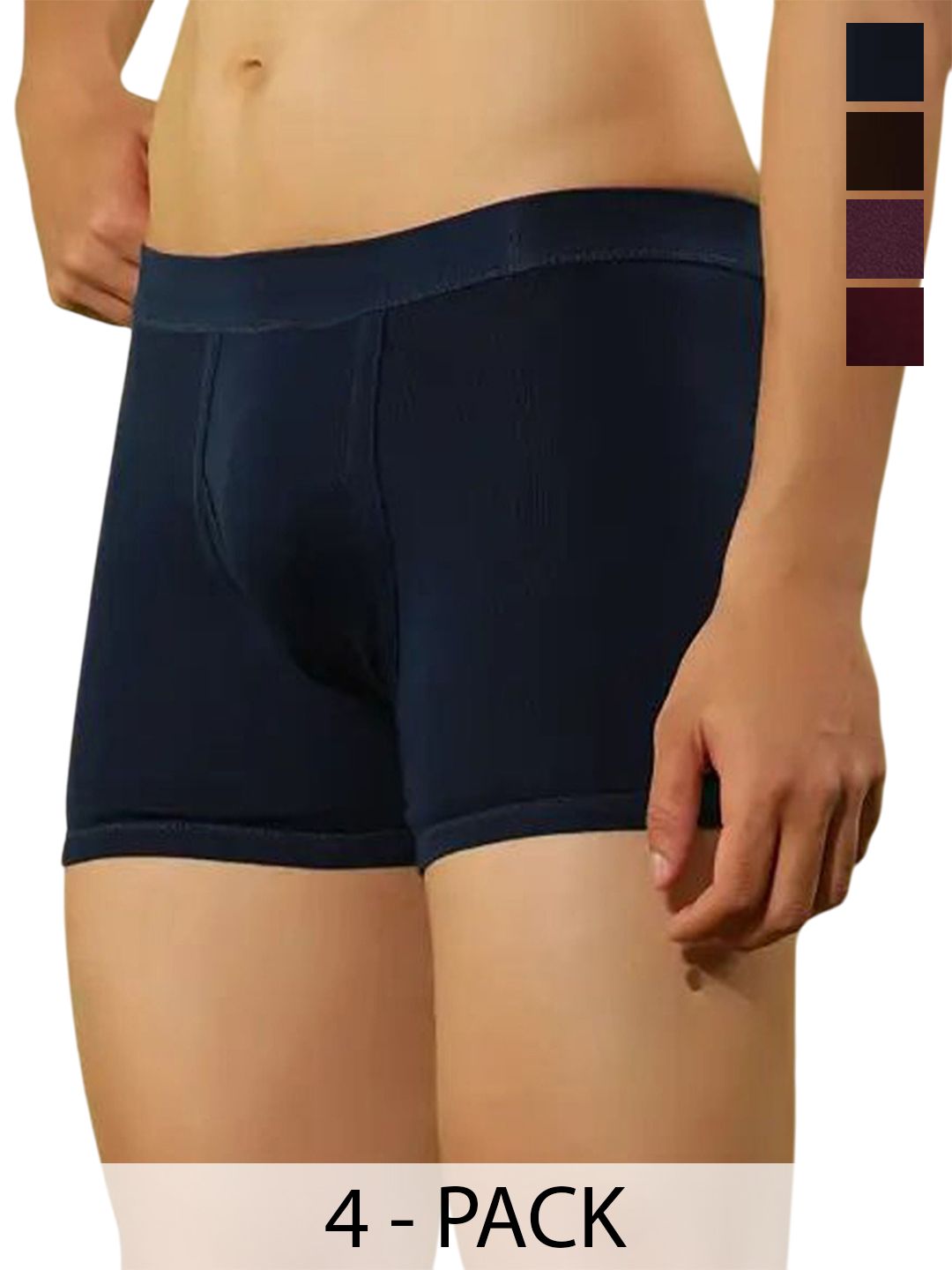 CAVENDERS Men pack of 3 Cotton Maroon Briefs-picture-28