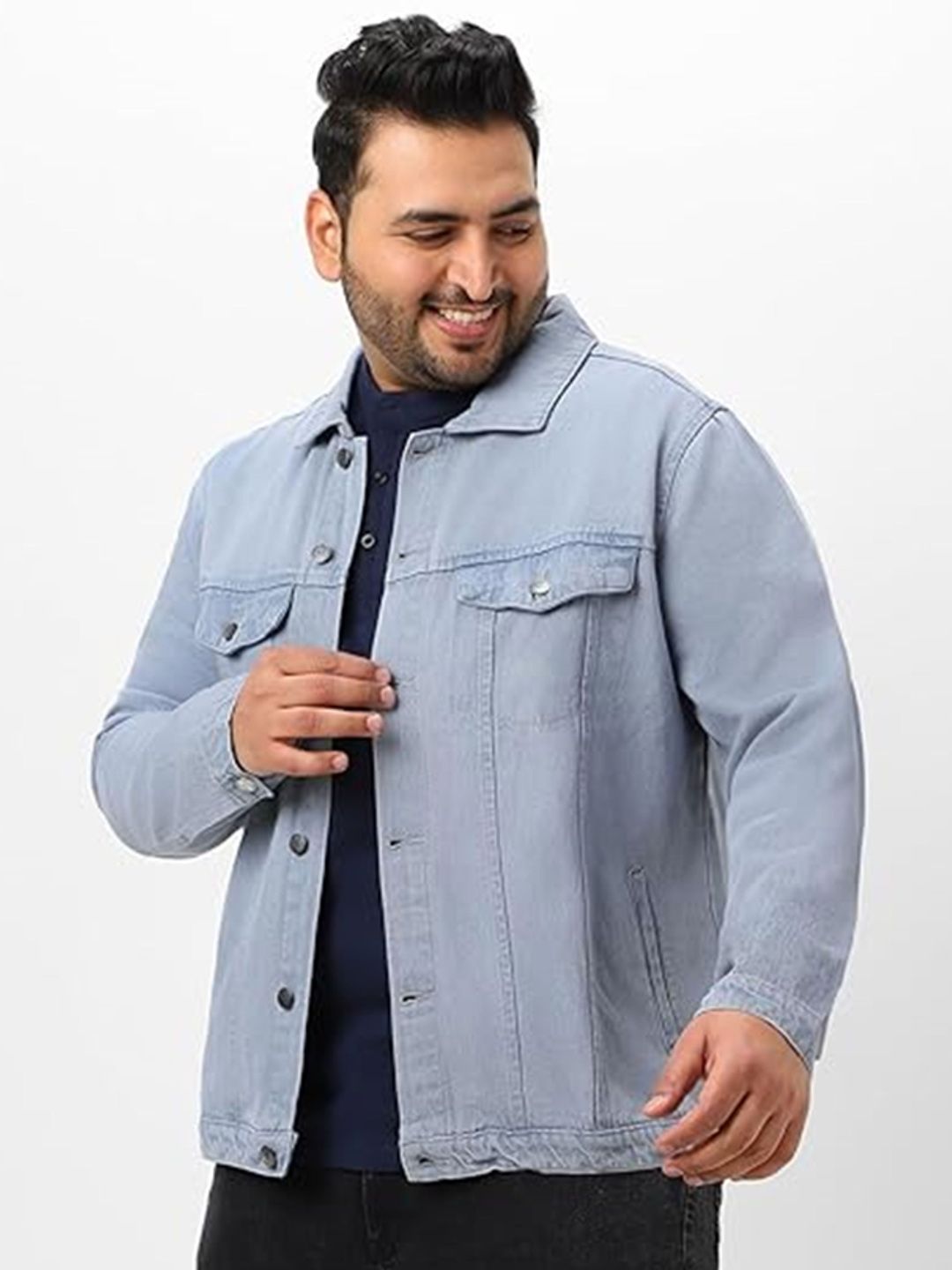 Moda Rapido Men Lightweight Outdoor Denim Jacket-picture-18
