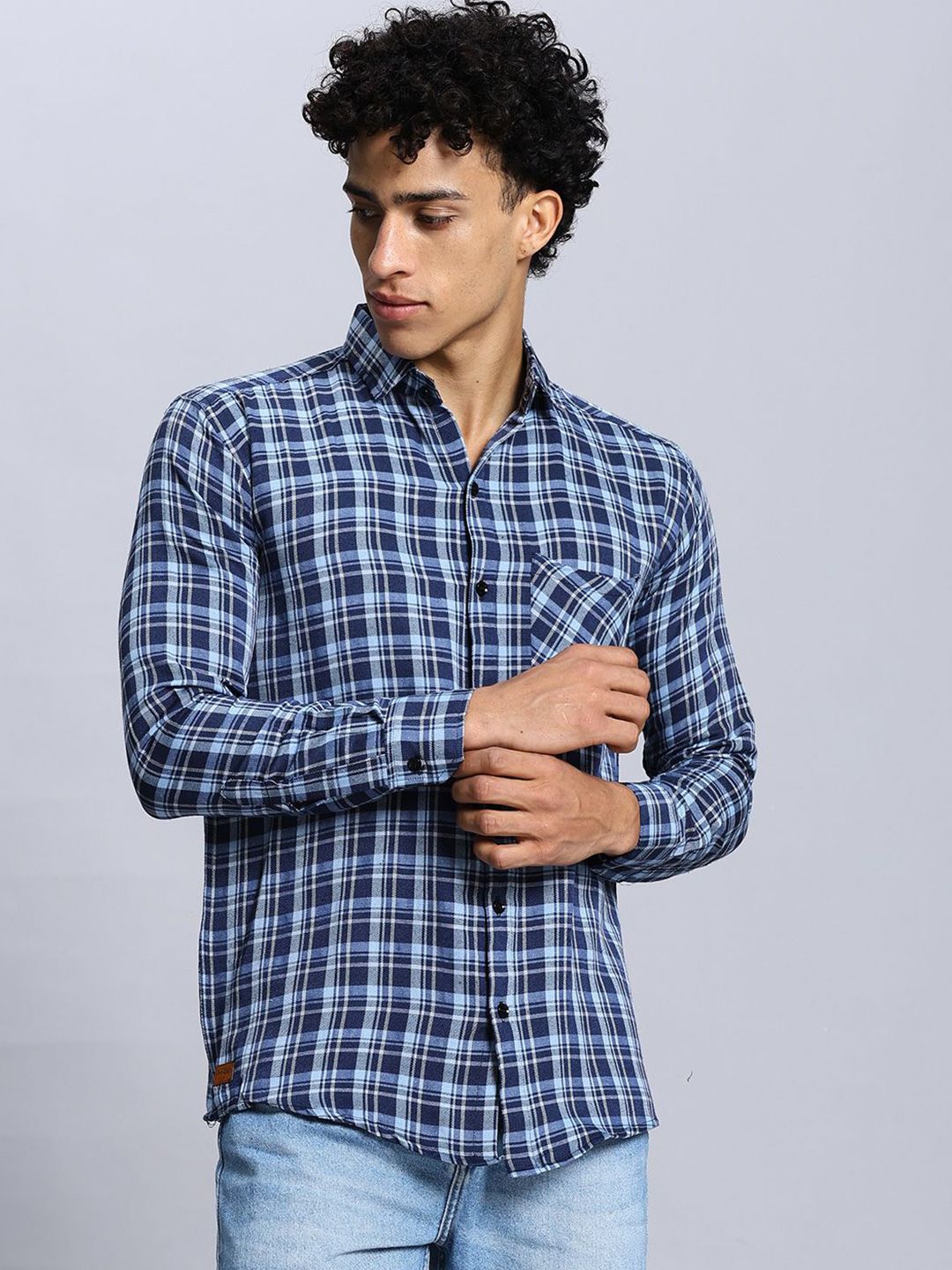 Moda Rapido Men Comfort Checked Casual Shirt-picture-35