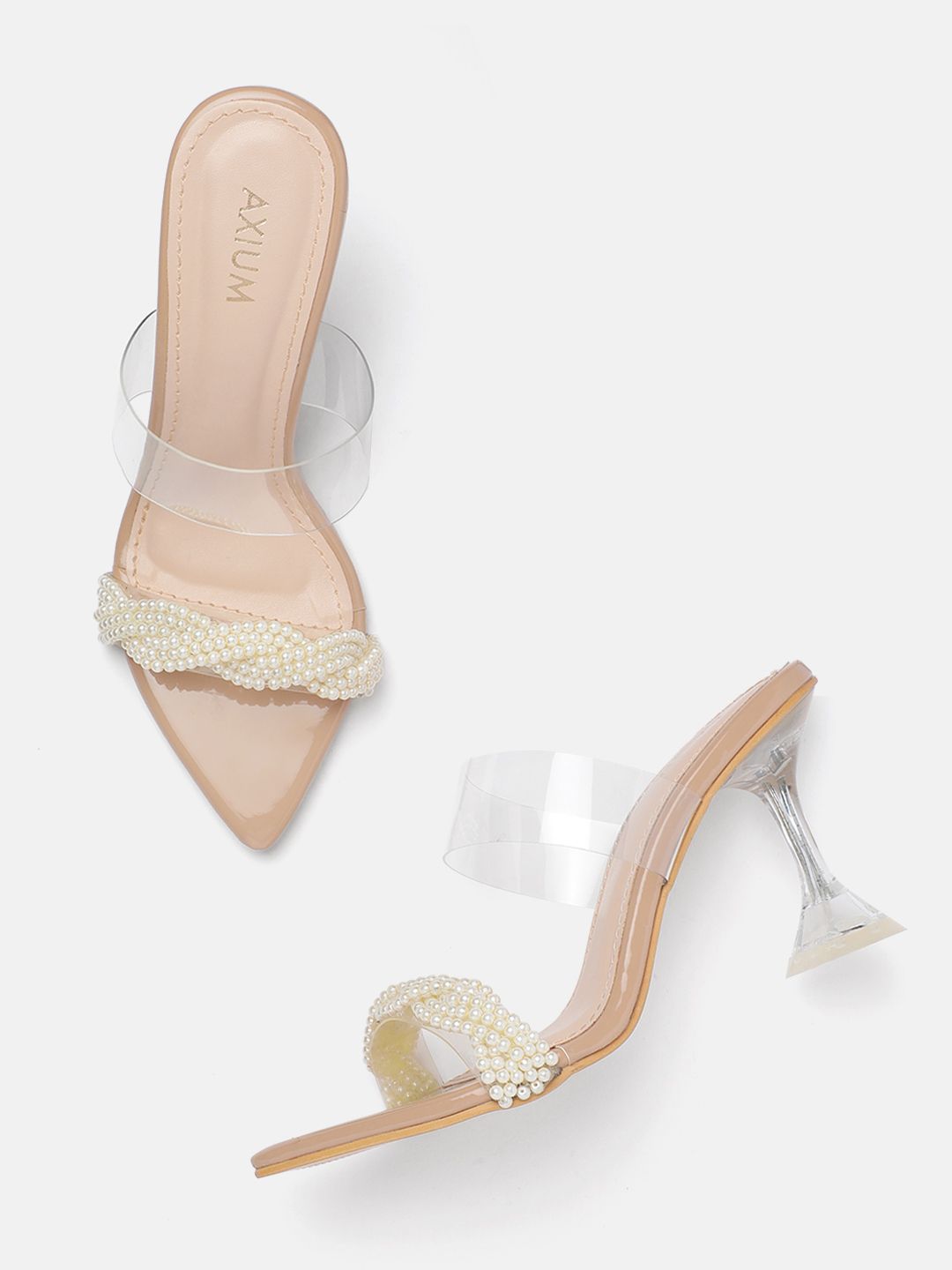 AXIUM Embellished Slim Heels