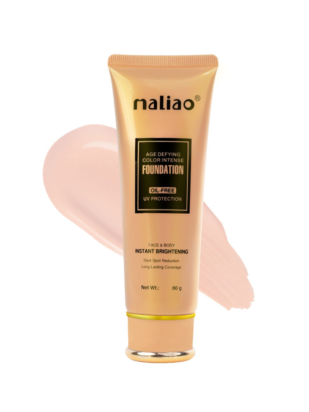 Maliao Hydrating Age Defying Color Intense Foundation - 80 g - Soft Ivory 02-image-45
