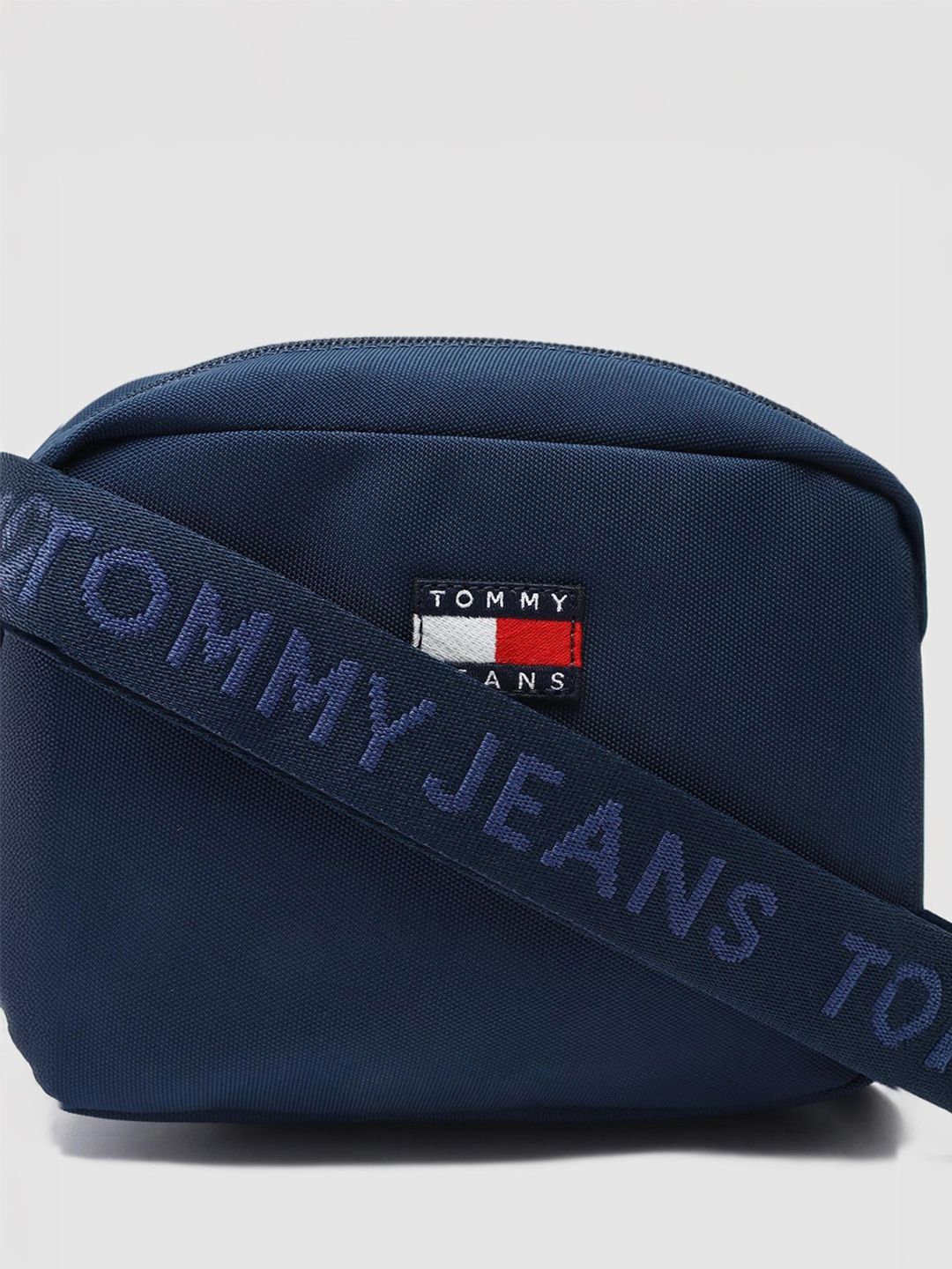 Tommy Hilfiger Brand Logo Printed Structured Sling Bag-image-18