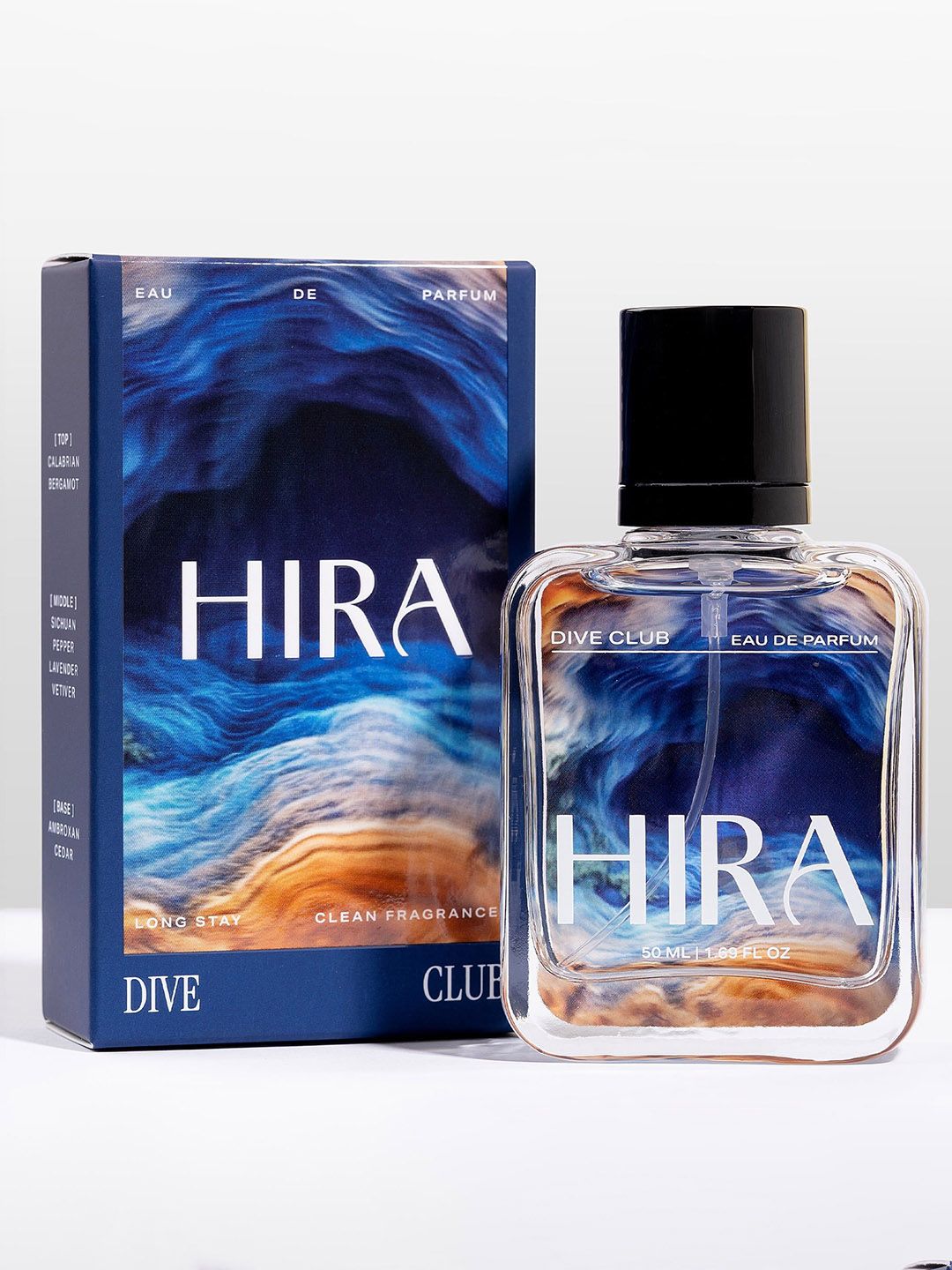 HIRA Men Dive Club Long Lasting Eau De Parfum - 50 ml