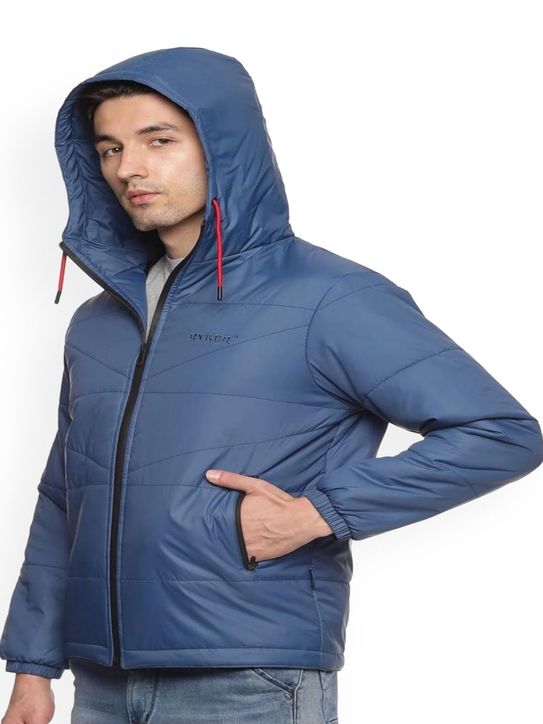 RYKER Men Hooded Solid Puffer Jacket-picture-29